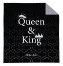 Narzuta dekoracyjna 170x210 Queen&King czarna biała szara K_65 112 Bedspread Narzuta dekoracyjna 170x210 Queen&King czarna biała szara K_65 112 Bedspread
