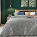 Narzuta dekoracyjna 220x240 Ariel srebrna welurowa Eurofirany Narzuta dekoracyjna 220x240 Ariel srebrna welurowa Eurofirany