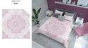 Narzuta dekoracyjna 220x240 Rozeta różowa pudrowa biała K_67 112 Bedspread Narzuta dekoracyjna 220x240 Rozeta różowa pudrowa biała K_67 112 Bedspread