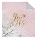 Narzuta dekoracyjna 220x240 You&Me różowa pudrowa złota K_68 112 Bedspread Narzuta dekoracyjna 220x240 You&Me różowa pudrowa złota K_68 112 Bedspread