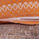 Pościel bawełniana 160x200 pomarańczowa geometria 71469/1 Cottonlove 6 Pościel bawełniana 160x200 pomarańczowa geometria 71469/1 Cottonlove 6