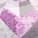 Pościel bawełniana 220x200 fioletowa wrzosowa geometria 71468/1 Cottonlove 6 Pościel bawełniana 220x200 fioletowa wrzosowa geometria 71468/1 Cottonlove 6