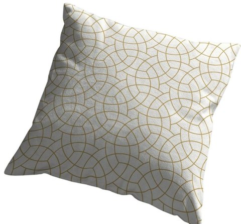 Poszewka dekoracyjna 45x45 ekri złota geometryczna 4137 A Panama 98 Poszewka dekoracyjna 45x45 ekri złota geometryczna 4137 A Panama 98
