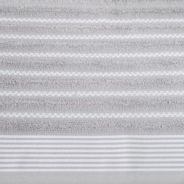 RĘCZNIK D91 LEO (02) 50X90 CM SREBRNY
