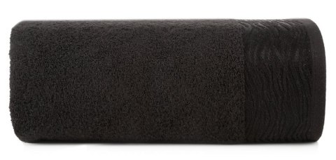 Ręcznik Dafne 50x90 czarny frotte 500 g/m2 Eurofirany Ręcznik Dafne 50x90 czarny frotte 500 g/m2 Eurofirany