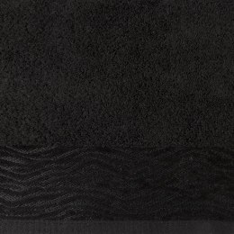 Ręcznik Dafne 50x90 czarny frotte 500 g/m2 Eurofirany