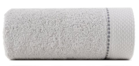 Ręcznik Daisy 30x50 srebrny frotte 500 g/m2 Eurofirany Ręcznik Daisy 30x50 srebrny frotte 500 g/m2 Eurofirany