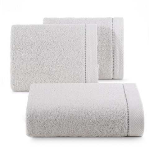 Ręcznik Daisy 30x50 srebrny frotte 500 g/m2 Eurofirany Ręcznik Daisy 30x50 srebrny frotte 500 g/m2 Eurofirany