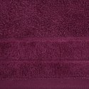 Ręcznik Damla 30x50 amarantowy frotte 500 g/m2 Eurofirany