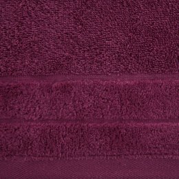 Ręcznik Damla 30x50 amarantowy frotte 500 g/m2 Eurofirany