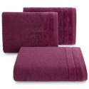Ręcznik Damla 30x50 amarantowy frotte 500 g/m2 Eurofirany