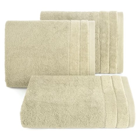 Ręcznik Damla 30x50 beżowy frotte 500 g/m2 Eurofirany Ręcznik Damla 30x50 beżowy frotte 500 g/m2 Eurofirany