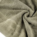 Ręcznik Damla 30x50 brązowy jasny frotte 500 g/m2 Eurofirany