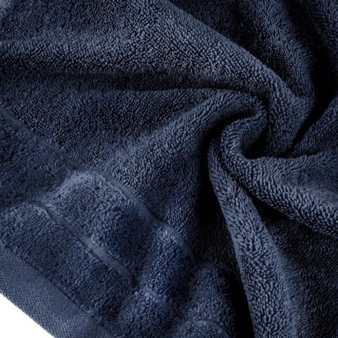 Ręcznik Damla 30x50 granatowy frotte 500 g/m2 Eurofirany Ręcznik Damla 30x50 granatowy frotte 500 g/m2 Eurofirany