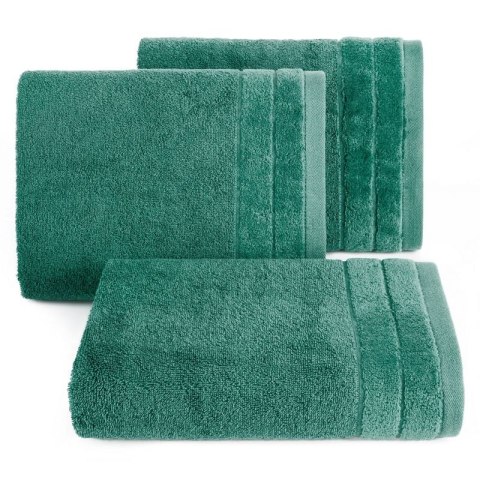Ręcznik Damla 30x50 zielony butelkowy frotte 500 g/m2 Eurofirany Ręcznik Damla 30x50 zielony butelkowy frotte 500 g/m2 Eurofirany
