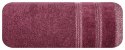 Ręcznik Glory 1 30x50 bordowy z welurową bordiurą i błyszczącą nicią 500g/m2 Eurofirany Ręcznik Glory 1 30x50 bordowy z welurową bordiurą i błyszczącą nicią 500g/m2 Eurofirany