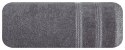 Ręcznik Glory 1 50x90 stalowy z welurową bordiurą i błyszczącą nicią 500g/m2 Eurofirany Ręcznik Glory 1 50x90 stalowy z welurową bordiurą i błyszczącą nicią 500g/m2 Eurofirany