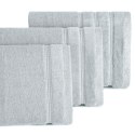 Ręcznik Glory 1 70x140 stalowy z welurową bordiurą i błyszczącą nicią 500g/m2 Eurofirany Ręcznik Glory 1 70x140 stalowy z welurową bordiurą i błyszczącą nicią 500g/m2 Eurofirany
