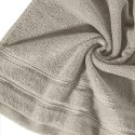 Ręcznik Glory 3 30x50 beżowy z welurową bordiurą i błyszczącą nicią 500g/m2 Eurofirany Ręcznik Glory 3 30x50 beżowy z welurową bordiurą i błyszczącą nicią 500g/m2 Eurofirany
