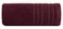 Ręcznik Glory 3 30x50 bordowy z welurową bordiurą i błyszczącą nicią 500g/m2 Eurofirany Ręcznik Glory 3 30x50 bordowy z welurową bordiurą i błyszczącą nicią 500g/m2 Eurofirany