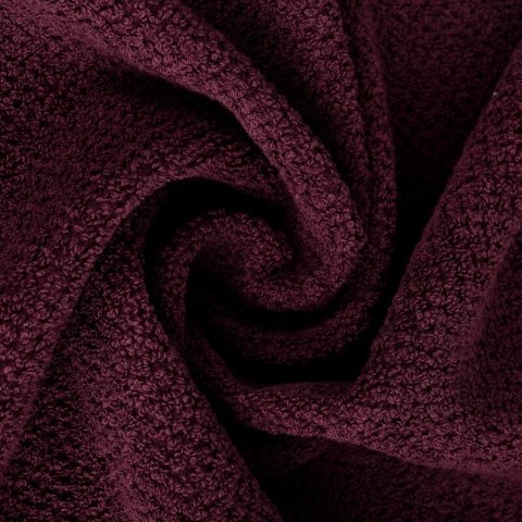 Ręcznik Glory 3 30x50 bordowy z welurową bordiurą i błyszczącą nicią 500g/m2 Eurofirany Ręcznik Glory 3 30x50 bordowy z welurową bordiurą i błyszczącą nicią 500g/m2 Eurofirany