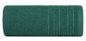 Ręcznik Glory 3 30x50 butelkowy zielony z welurową bordiurą i błyszczącą nicią 500g/m2 Eurofirany Ręcznik Glory 3 30x50 butelkowy zielony z welurową bordiurą i błyszczącą nicią 500g/m2 Eurofirany