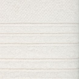 Ręcznik Glory 3 30x50 kremowy z welurową bordiurą i błyszczącą nicią 500g/m2 Eurofirany