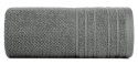Ręcznik Glory 3 30x50 stalowy z welurową bordiurą i błyszczącą nicią 500g/m2 Eurofirany Ręcznik Glory 3 30x50 stalowy z welurową bordiurą i błyszczącą nicią 500g/m2 Eurofirany