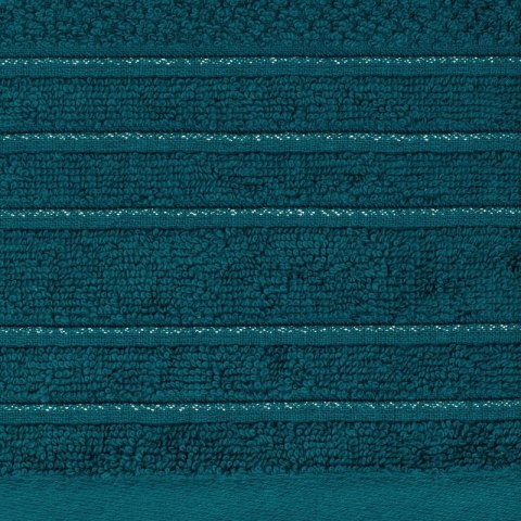 Ręcznik Glory 3 30x50 turkusowy z welurową bordiurą i błyszczącą nicią 500g/m2 Eurofirany Ręcznik Glory 3 30x50 turkusowy z welurową bordiurą i błyszczącą nicią 500g/m2 Eurofirany