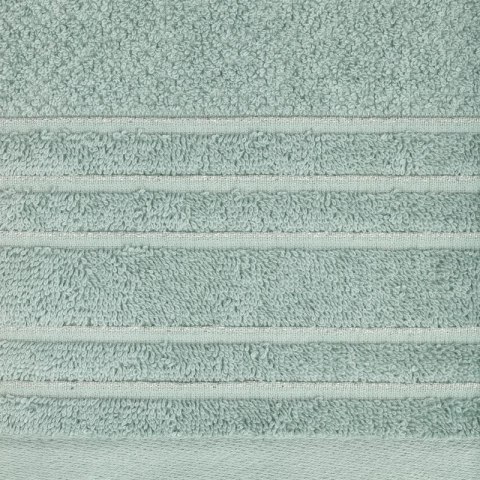 Ręcznik Glory 3 50x90 miętowy z welurową bordiurą i błyszczącą nicią 500g/m2 Eurofirany Ręcznik Glory 3 50x90 miętowy z welurową bordiurą i błyszczącą nicią 500g/m2 Eurofirany