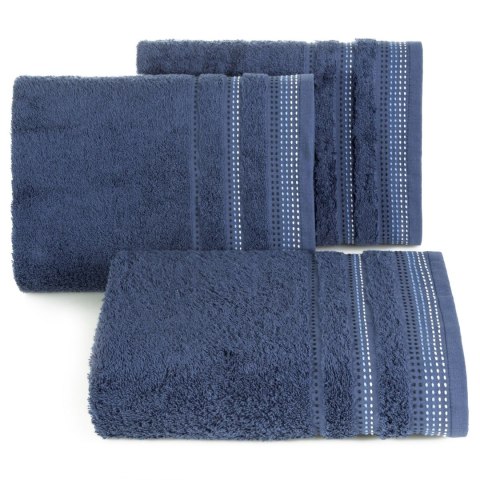 Ręcznik Pola 30x50 09 granatowy frotte 500 g/m2 Eurofirany Ręcznik Pola 30x50 09 granatowy frotte 500 g/m2 Eurofirany