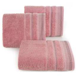 Ręcznik Pola 50x90 23 pudrowy różowy frotte 500 g/m2 Eurofirany