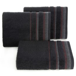 Ręcznik Pola 70x140 21 czarny frotte 500 g/m2 Eurofirany