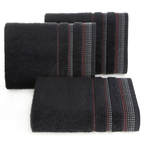 Ręcznik Pola 70x140 21 czarny frotte 500 g/m2 Eurofirany Ręcznik Pola 70x140 21 czarny frotte 500 g/m2 Eurofirany