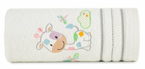 Ręcznik dziecięcy 50x90 Baby 33 biały Żyrafka 450g/m2 Eurofirany Ręcznik dziecięcy 50x90 Baby 33 biały Żyrafka 450g/m2 Eurofirany
