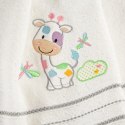 Ręcznik dziecięcy 50x90 Baby 33 biały Żyrafka 450g/m2 Eurofirany Ręcznik dziecięcy 50x90 Baby 33 biały Żyrafka 450g/m2 Eurofirany