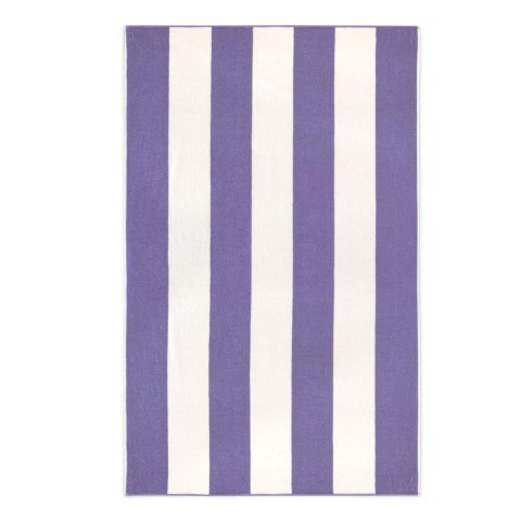 Ręcznik plażowy 100x160 Neon fioletowy biały pasy frotte 380 g/m2 7954/11 Ręcznik plażowy 100x160 Neon fioletowy biały pasy frotte 380 g/m2 7954/11