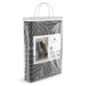 Koc bawełniany akrylowy 150x200 liście grafitowy kwiaty szary z frędzlami 085 JB Tureckie 25 Koc bawełniany akrylowy 150x200 liście grafitowy kwiaty szary z frędzlami 085 JB Tureckie 25