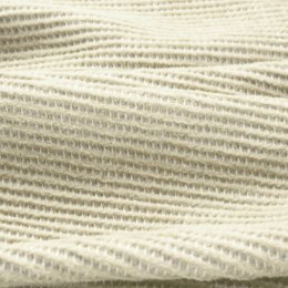Koc narzuta dekoracyjna 200x220 Amber kremowy bawełniany akrylowy D91