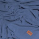 Kocyk bambusowy Mayamoo 80x100 03 granatowy denim w pudełku 50% bawełna 50% bambus 540g/m2 Kocyk bambusowy Mayamoo 80x100 03 granatowy denim w pudełku 50% bawełna 50% bambus 540g/m2