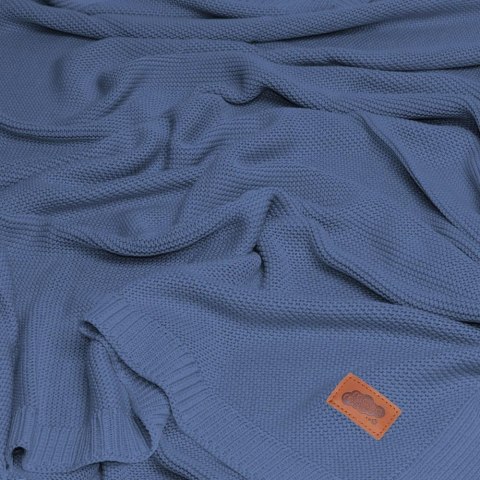 Kocyk bambusowy Mayamoo 80x100 03 granatowy denim w pudełku 50% bawełna 50% bambus 540g/m2 Kocyk bambusowy Mayamoo 80x100 03 granatowy denim w pudełku 50% bawełna 50% bambus 540g/m2