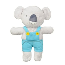 Kocyk dziecięcy 75x100 David 01 Miś koala seledynowy maskotka pluszak przytulanka BabyMatex