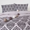 Pościel flanelowa 140x200 Ornamenty szara czarna z jedną poszewką 31494/1 Flanela 3 Darymex Pościel flanelowa 140x200 Ornamenty szara czarna z jedną poszewką 31494/1 Flanela 3 Darymex