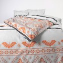 Pościel flanelowa 220x200 Świąteczna biała pomarańczowa szara śnieżynki 31492/1 Flanela 3 Darymex Pościel flanelowa 220x200 Świąteczna biała pomarańczowa szara śnieżynki 31492/1 Flanela 3 Darymex