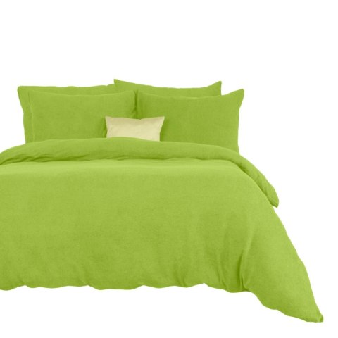Pościel frotte 160x200 zielona 014 nowa jednobarwna Darymex Pościel frotte 160x200 zielona 014 nowa jednobarwna Darymex