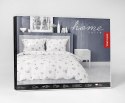 Pościel satynowa 220x200 Kwiaty biała różowa jasna 4060 A Home Satin 124 Pościel satynowa 220x200 Kwiaty biała różowa jasna 4060 A Home Satin 124