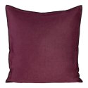 Poszewka len 5 45x45 cm bordowy Poszewka len 5 45x45 cm bordowy