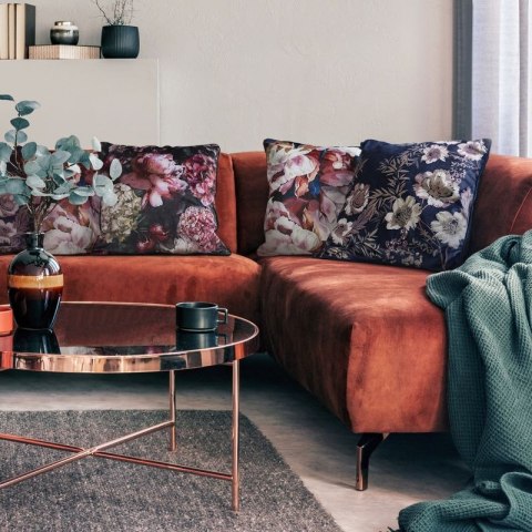 Poszewka velvet 3 45x45 cm brązowy Poszewka velvet 3 45x45 cm brązowy