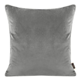 Poszewka velvet 45x45 cm szary