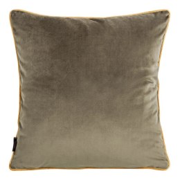 Poszewka velvet 56 45x45 cm ciemnobeżowy